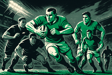 Ireland Tests All Blacks' World Cup Readiness