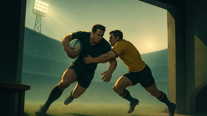 Rugby Rivalry Mends Rift, Enthralls Fans