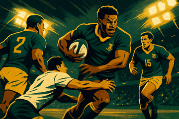 Edwill Van Der Merwe Thrives in Springbok Culture