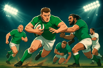 Farrell's Ireland Struggles Against Rugby Giants