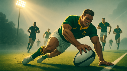 Springboks' High-Ball Mastery Stuns in Baltimore Victory