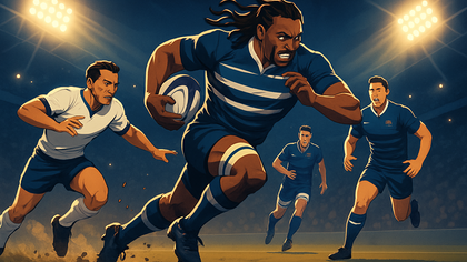 Wardog Vernon Paulo Charges with Stormers