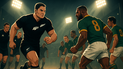 All Blacks Face Hostile Reception in SA